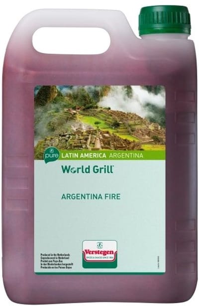 Verstegen - World Grill - Argentina Fire - Oliemarinade - Drum - Marinades - 2,5L