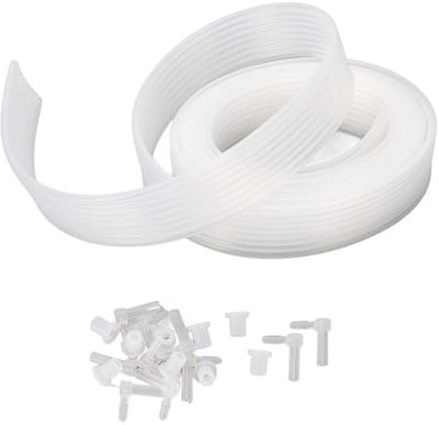 Dailygoods- Inkt Tube Flexibel - 8 Rijen - PP Cartridge - 1,5 Meter - Geschikt voor Oplosmiddel/Waterbasis/Kleurstofinkt - Duurzaam en Lichtgewicht - Inktslang