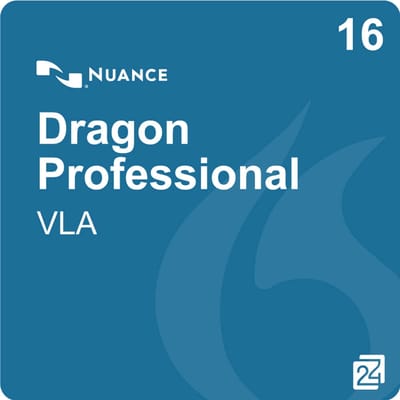 Nuance Dragon Professional 16 VLA Corporate Nieuwe Aankoop Nederlands 1-9 Gebruiker(s)