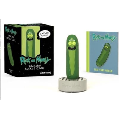 Rick & Morty Talking Pickle Ri - Rp Minis - Robb Pearlman