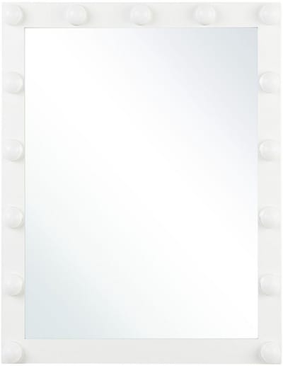 ODENAS - LED-spiegel - Wit - IJzer
