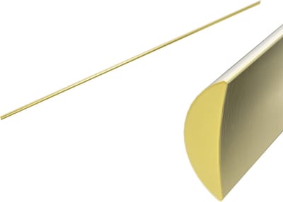 Owen & Fich Waterdichte Vloer Strip Brushed Champagne Gold PVD | Geborsteld Champagne Goudkleurig 750mm