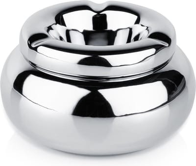 Asbak Dolomiet Zilver Rond 11 cm - Binnen en Buiten