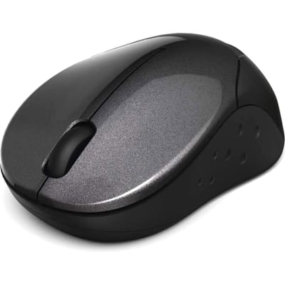 Hama182654 Muis (Ambixtro, Optisch, Rf Draadloos, 1200 Dpi), Zwart Antraciet