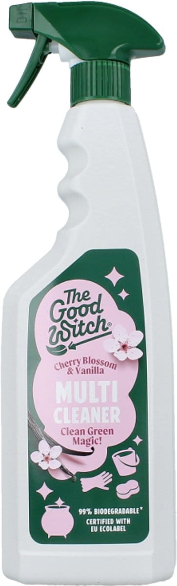The Good Witch Allesreiniger spray kersenbloesem vanille 750 Milliliter