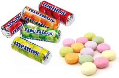 Mentos Mini Rolletjes - 250 stuks