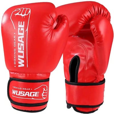 Nivard Bokshandschoenen - Kickboks Handschoenen - Boxing Gloves Set - Vecht Handschoenen - Heren - Dames - Rood - Volwassen