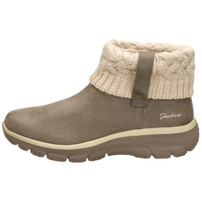 Skechers Easy Going - Cozy Weather Dames Laarzen - Taupe - Maat 37