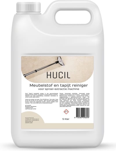 Tapijtreiniger - meubel reiniger - bank reiniger - voor sproei-extractie machine - 5 liter