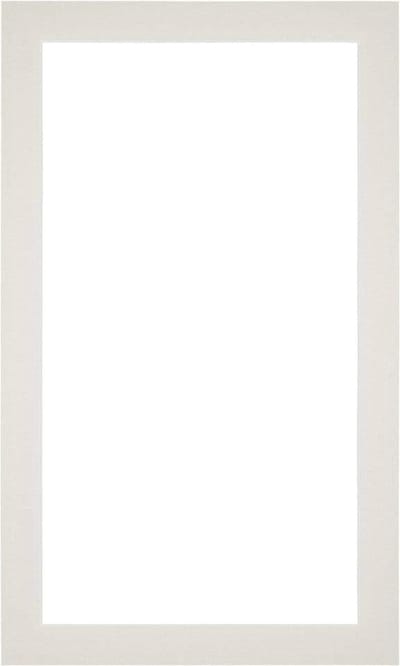 Passe-Partout Fotomaat 25x45 cm - Lijstmaat 30x50 cm - Lichtgrijs - Museumkarton - Fotolijst niet inbegrepen