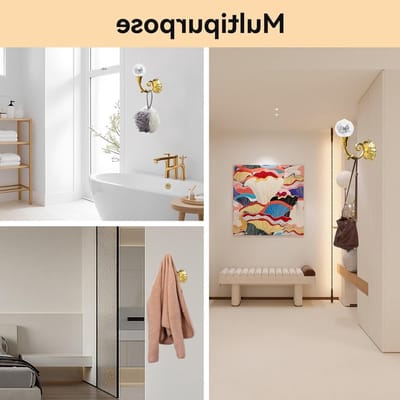 Stijlvolle 2-delige gordijnhouders met heldere kristallen ballen, wandgemonteerde tie backs voor elegante woningdecoratie in goudkleur.