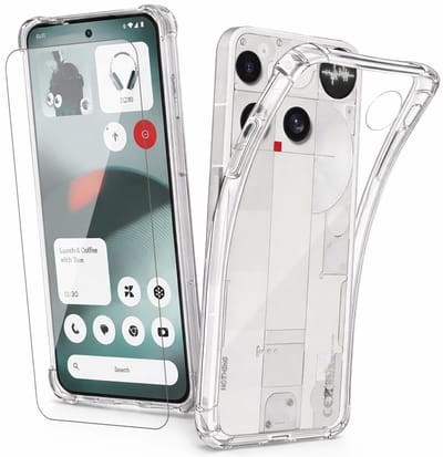 Hoesje geschikt voor Nothing Phone 3 - Screenprotector Glas - Shockproof Transparant
