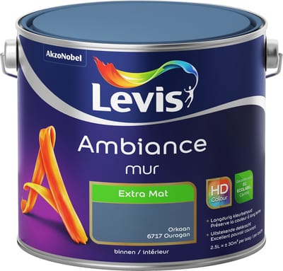 Levis - Ambiance Mur Extra Mat - Orkaan - 2,5 L