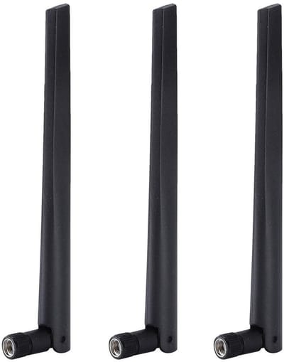 Dailygoody - Draadloze Router Netwerkkaart - Externe Antenne - 5dBi Krachtige Verbinding - 2.4G/5G Dual-band - Omnidirectioneel - Geschikt voor WiFi-r