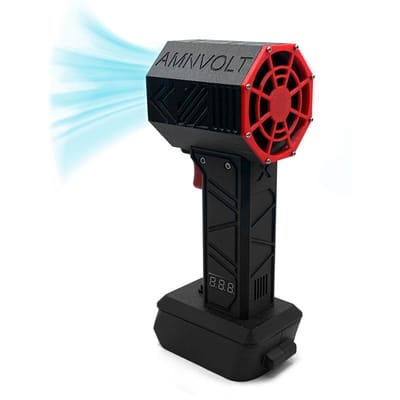 Handheld Jet Fan 1000g Hoge Stuwkracht Gewelddadige Ventilator 50mm Borstelloze Motor Kanalige Turbofan Hoge Vermogen Kanal For Dewalt