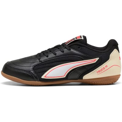 PUMA TRUCO IV Jr Unisex Sportschoenen - PUMA Black-Ultra Red-PUMA White