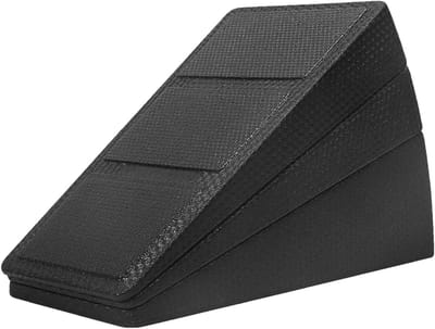 Schuine Plank - Kuitplank Oefenbord - Spierversterking Yoga - Anti-slip Textuur - 31.4 x 16.2 x 11.4 cm - Zwart