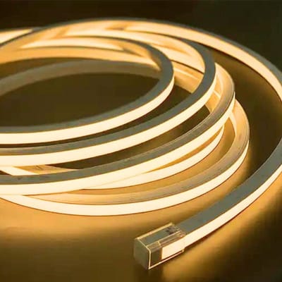 LED Strip 24V DC Silicone 50M IP65 - Warm wit licht - Overig - Wit Chaud 2300K - 3500K - SILUMEN