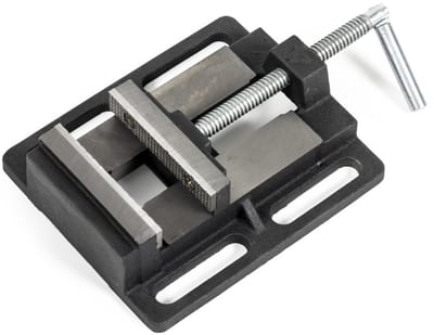 Boorklem met slinger spindel
