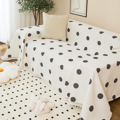 Bankhanddoek Modern Eenvoudige Bankhoes All-Inclusive Universele Hoes Doek Deken Vier Seizoenen Universeel Anti-Kat Krab Bankkussen 90x180