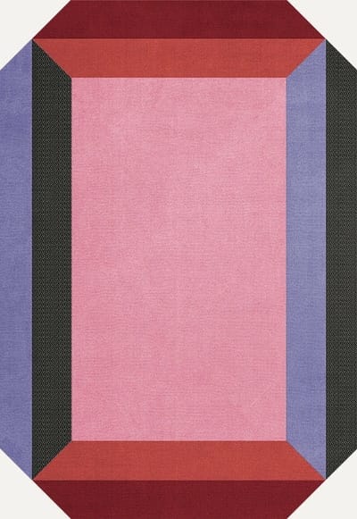 Layered Teklan Crystal Spectrum Vloerkleed - 180 x 270 cm - Veelkleurig - Rechthoekig - Wol - Eetkamer, Woonkamer, Slaapkamer - Geometrisch - Eclectisch, Modern