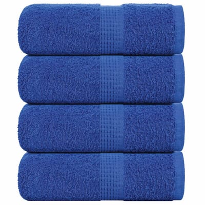 vidaXL - Washandjes - FROGN - 4 - st - 30x30 - cm - 360 - g/m² - blauw