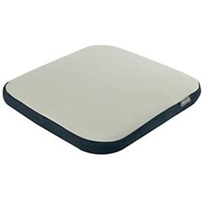 Leitz Ergo Active balanskussen, ergonomisch, tot 150 kg, incl. luchtpomp, B 368 x D 364 x H 55 mm, wasbare stoffen hoes, grijs