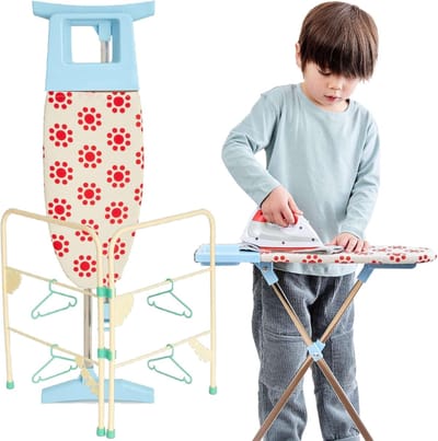Strijkset voor Kinderen met Strijkijzer en Plank