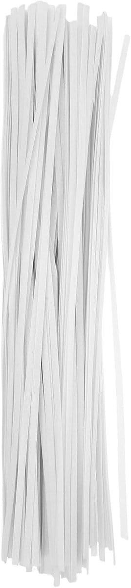 Hoedversteviger Strips - Pet Binnenvoering - Vormbehoud Petten - Duurzaam Non-woven - 200 Stuks - Wit