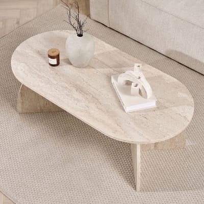 Coffee Tafel – Travertine