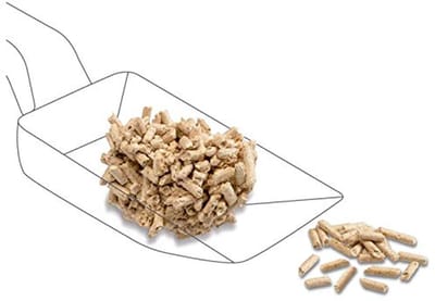 Innovatieve plantaardige kattenbakvulling met anti-aanbakkerende actieve houtvezels 10 kg