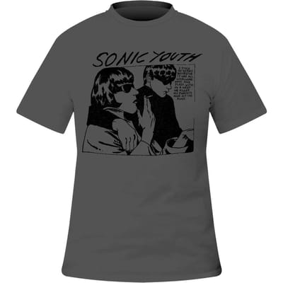 Sonic Youth Heren Tshirt -S- Goo Album Cover Grijs