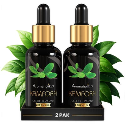 Aromaholik - Kamfer Olie Set - Sterk Biologisch - Voor Inhalatie