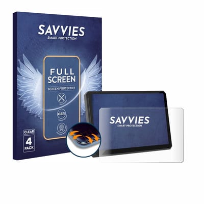 Savvies - Screenprotector voor Carpuride W502BS Pro 5" - Folie Beschermfolie transparant volledig dekking 4 Stuks