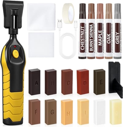 MRKK® Laminaat Reparatieset - Laminaatvuller - Vuller - Stiften Set