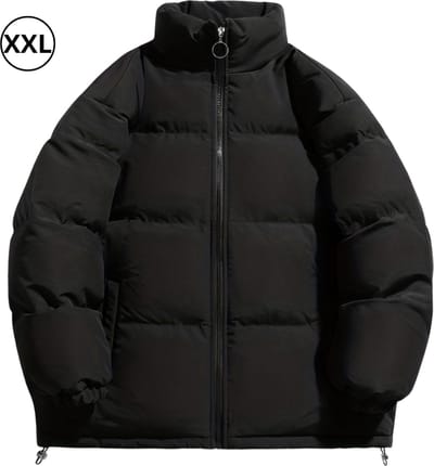 Bovista Winterjas Voor Dames - Faux Fur Bontkraag - Parka - Jas - Winter - Volwassen - Zwart - Maat XXL