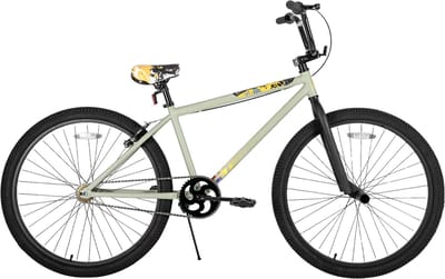 BMX-fiets – Voor tieners en volwassenen – Beginners tot gevorderde / 2 haringen – Grijs / 61–66 cm