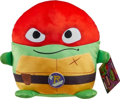 Mattel - Teenage Mutant Ninja Turtles - Mutant Mayhem - Raphael - Knuffle - Cuutopia - 14x15cm