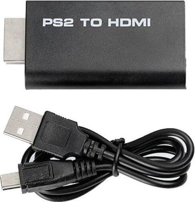 Jumalu - PS2 to HDMI adapter voor Sony PlayStation 2 - Audio Video Digital Converter - Omvormer - Adapter