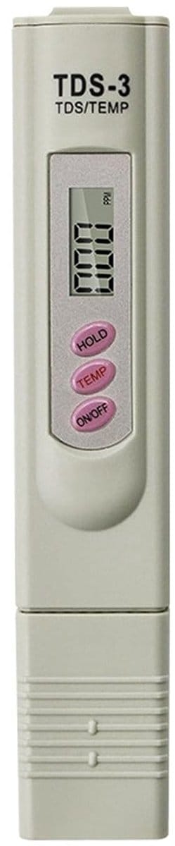 3-in-1 TDS-waterkwaliteitsmeter - Een veelgebruikt testinstrument - pH-meter geschikt voor drinkwater, aquariums, zwembaden en spa's.
