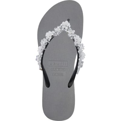 Uzurii | Teenslippers | Dames | Zilver | Maat 39/40