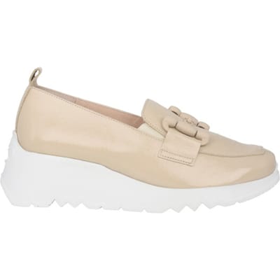 Wonders Dance - dames instapper - Beige - maat 35 (EU) 2 (UK)