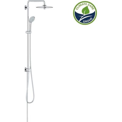 Grohe Euphoria System 260 shower system with diverter, wall mounting, EcoJoy 27421002