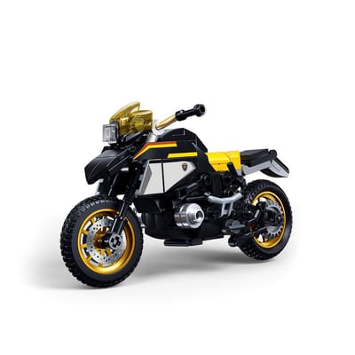 Sluban ModelBricks Motorfiets R1250 MS bouwspeelgoed – Constructiespeelgoed motor modelbouw – bouwdoos met 200 bouwstenen – M38-B1132 – vanaf 10 jaar