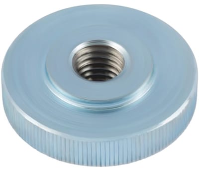 Wurth - DIN/WN 467 staal 5 verzinkt - Kartelmoeren, type laag DIN/WN 467 staal 5 verzinkt blauw gepassiveerd (A2K) - x 50 st