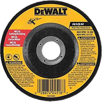 DeWALT DX7941 EXTREME™ Afbraamschijf Metaal 125mm