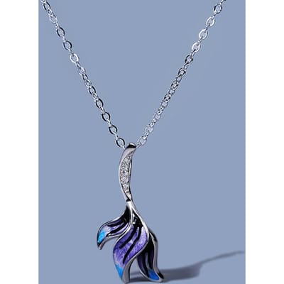 Modieuze Kleurrijke Vlinderketting Retro Vlinderketting gray
