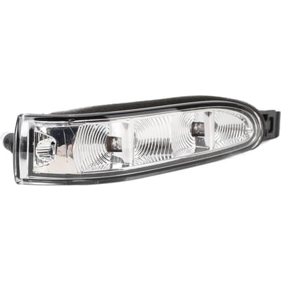 Clignotant de rétroviseur extérieur résistant aux intempéries Remplacement de lampe indicatrice de rétroviseur de porte pour Benz Classe ML W164 2005 2008 white