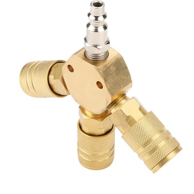 Raccord rapide Air Gaz Pneumatique Forme T Connecteur en T Trois Voies pour Tube