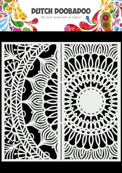 Dutch Doobadoo Dutch Mask Art Slimline Mandala 470.784.006 210x210mm